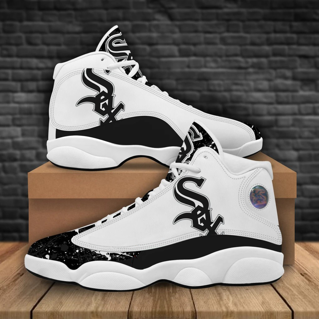 Women's Chicago White Sox Limited Edition AJ13 Sneakers 001